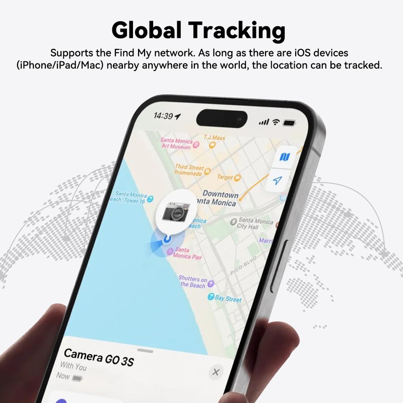 aceyoon Smart Tag Tracker for Apple, Pack of 2 Mini