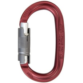 Climbing Technology Piller Pro TG Carabiner,Red,08-98176