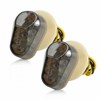 TDR 2pcs Smoke Flush Mount LED Turn Signal Light Blinker