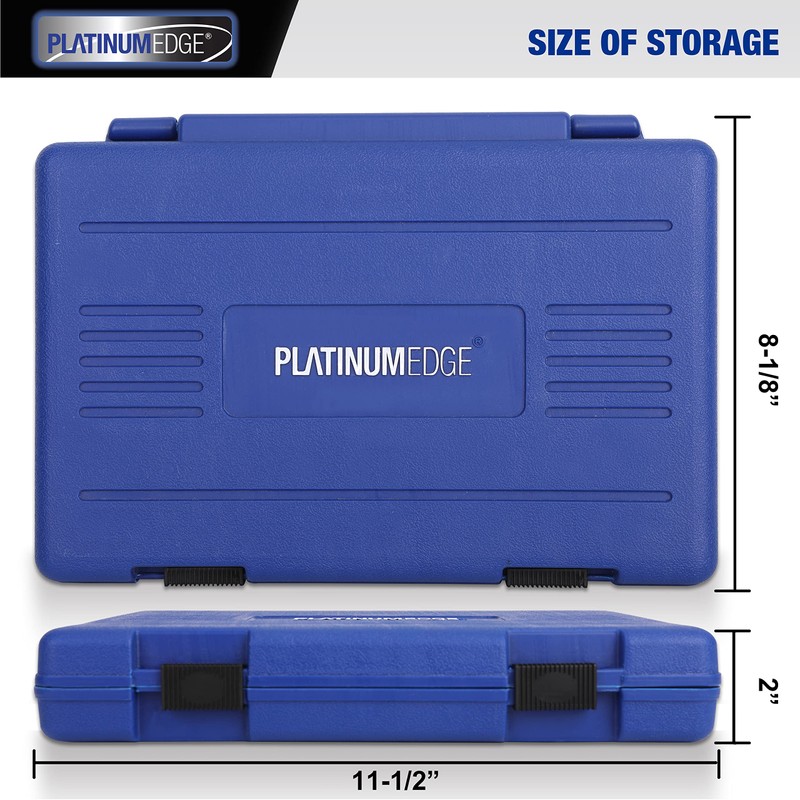 PlatinumEdge Lug Nut Key Set, 16 Pieces SAE & Metric
