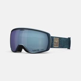 Giro Facet Snow Goggles 2023 - Women's Ano Harbor Blue Adventure Grid Frame with Vivid Royal Lens Medium