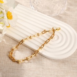 Little Fire Craft Phone Wrist Strap Metal Cellphone Strap Phone Wrist Lanyard Cellphone Chain Wristlet Metal Chain Bracelet (Gold)