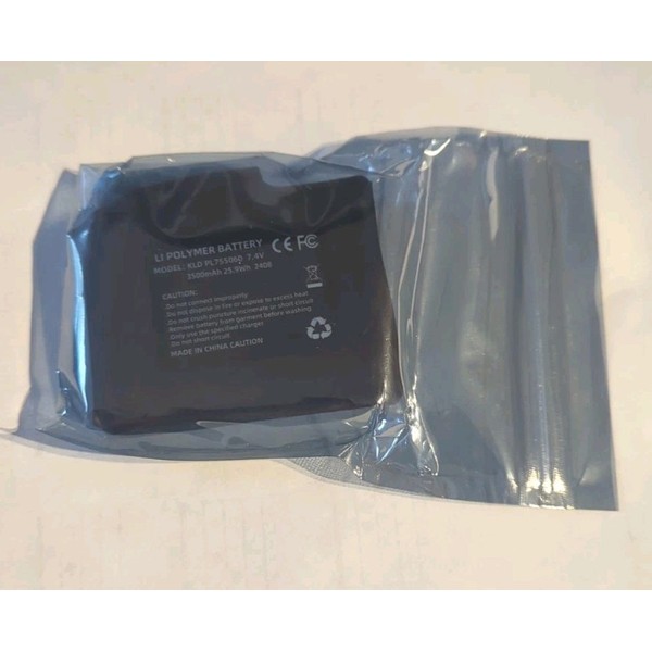 BSROBOTIC Heated Gloves Ski Sock 7.4V 3500mAh 25.9Wh Rechargeable Li-ion