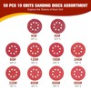 52 Pcs Sander Pad & Discs Combo Kit for DeWalt