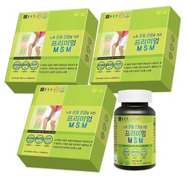 Chong Kun Dang Premium MSM 240 tablets / 종근당 프리미엄 MSM 240정 X 3개 식이유황 엠에스엠 무릎 관절 연골 건강