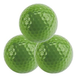 Pelotas de Golf Xtream Boom SupGolfGreen de Surlyn, Pack de 3 Verdes                                                                                  