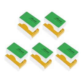 Be In Your Mind 5PCS Green Box Violin Strings Low Dust Rosin Music Instrument String Natrual Rosins For Maintenance Violin Viola and Cello String Educe Noise 45x30x15mm
