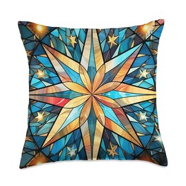 Christmas Parole Decoration Lantern Filipino Parol Star DIY Throw Pillow