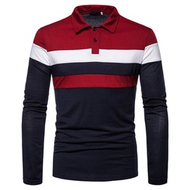 HHGKED Polo Shirts for Men Casual Short & Long Sleeve Golf Slim Fashion Shirts