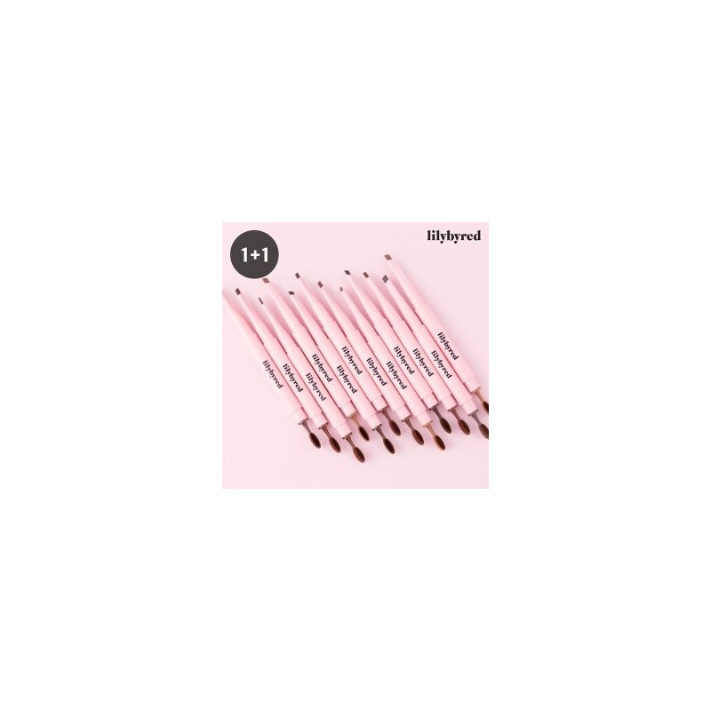 Set of 2 hard flat brow pencils (color selection available)