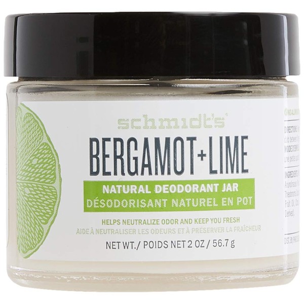 SCHMIDTS DEODORANT Bergamot Lime Deodorant, 2 OZ