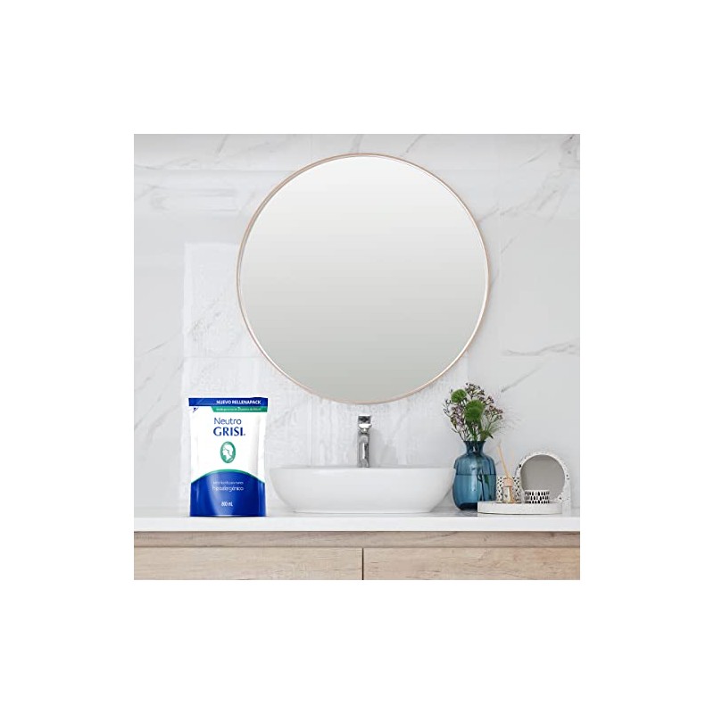 GRISI | Jabón Líquido para Manos Neutro Rellenapack, 800 ml