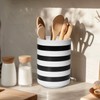Sunddo Kitchen Utensil Holder, 6.7" Large Utensil Crock, Utensil Holder