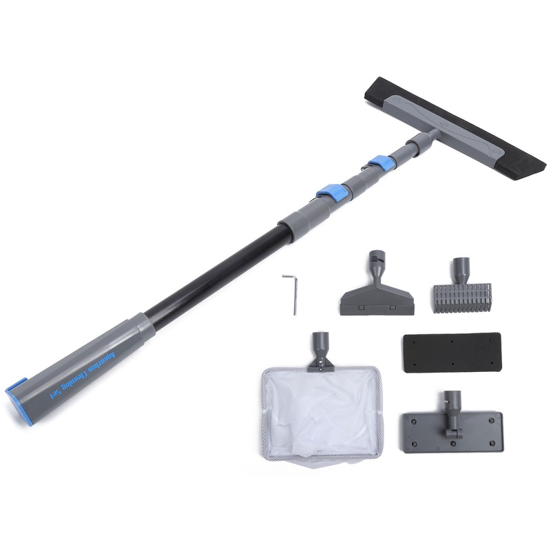 5 in 1 Aquarium Fish Tank Brush Long Handle Cleaning