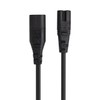 LBSC IEC 60320 C8 Plug to C7 Receptacle Male to