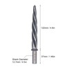 Construction Reamer 5 Flute 5/8in 12.7mm Diameter Round Shank Spiral