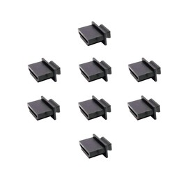 monofive MF-TBHMP8 HDMI Female Connector Dustproof Protective Cover 8 Pcs with Knob Hard Type