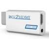 GOGOSHOP Wii to HDMI Converter, Wii to HDMI Adapter 1080P