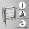 JCWANGDEFU Folding Shower Seat Wall Mounted Bathroom Bathtub Safety Stool