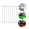 Kisangel Multi-use Suction Cup Flagpole Bracket Plastic Flagpole Holder Easy