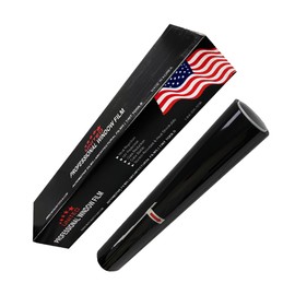 United Universal Black 1Ply Window Tint Film - 24" x100', 5% VLT Dyed PET Film, Deep Black Shade, 99% UV Block, Privacy & Interior Protection Film for Car, Truck, SUV, Home – Heat & Glare Control