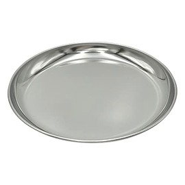 AG Market Round Plate, 6.3 inches (16 cm), 18-0 Stainless Steel 92516