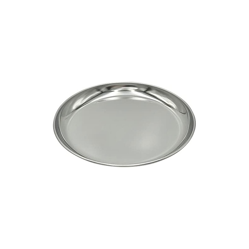 AG Market Round Plate, 6.3 inches (16 cm), 18-0 Stainless