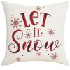 Artmag 20x20 Christmas Pillow Covers, Decorative Farmhouse Christmas Vibes Believe
