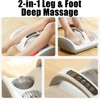 Heated Foot & Leg Massager – Adjustable 2-in-1 Foot Massage