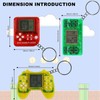 Teirdth 24Pcs Video Game Party Favors, Mini Game Keychain Arcade