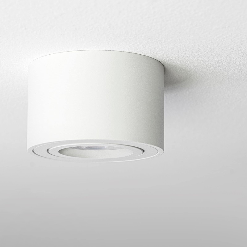 linovum SMOL LED Surface-Mounted Light Matt White - Flat &