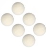 Wool Balls, Good Tensile Performance, Eliminate Odor, High Density, 6