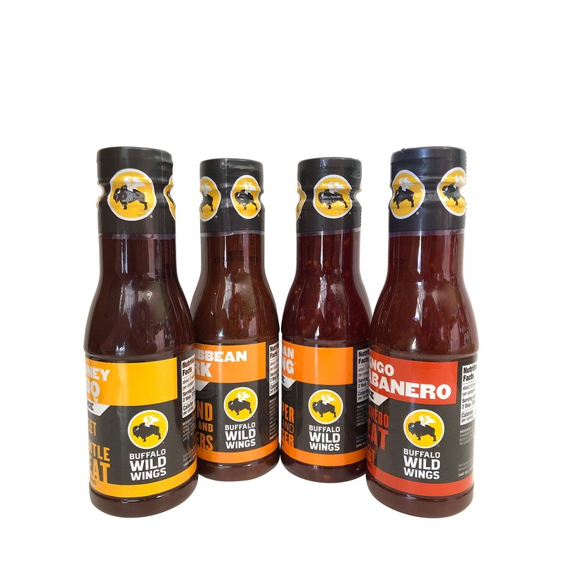 Buffalo Wild Wings Sauce Ultimate Sampler Bundle - Honey BBQ,
