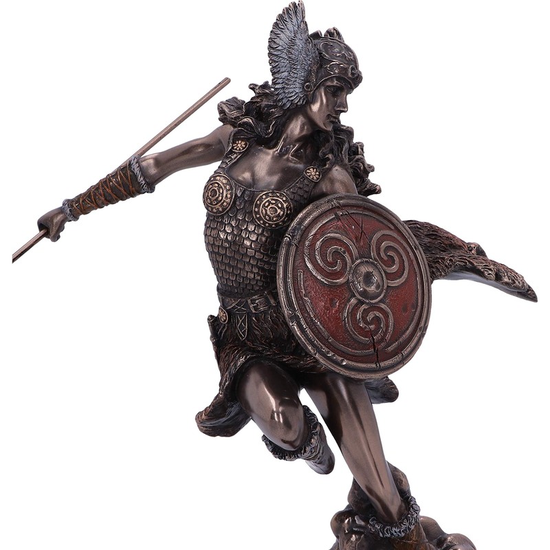 Nemesis Now Bronze Valkyrie's Flight Nordic Valkyrie Warrior Female Figure