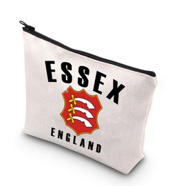 VAMSII Essex Travel Gift England Cosmetic Bag Essex Gift England Lover Essex London Gift Essex City England Landmarks, ESSEX ENGLAND