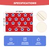 Artoid Mode America Stars Block Patriotic 4th of July Placemats