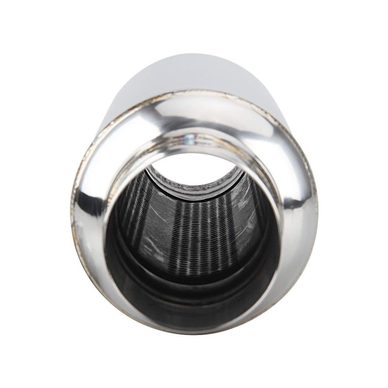 LCGP 2.5" inlet & outlet Universal Resonator, 16" Long Performance