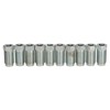 Long Steel Male Brake Pipe Union Fittings 1/2" x 20
