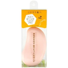 Ikemoto Honey Beans Hair Brush, Smoky Pink (1 Piece)