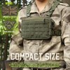 WYNEX Tactical Chest Rig Pack for Men, Running Chest Bag