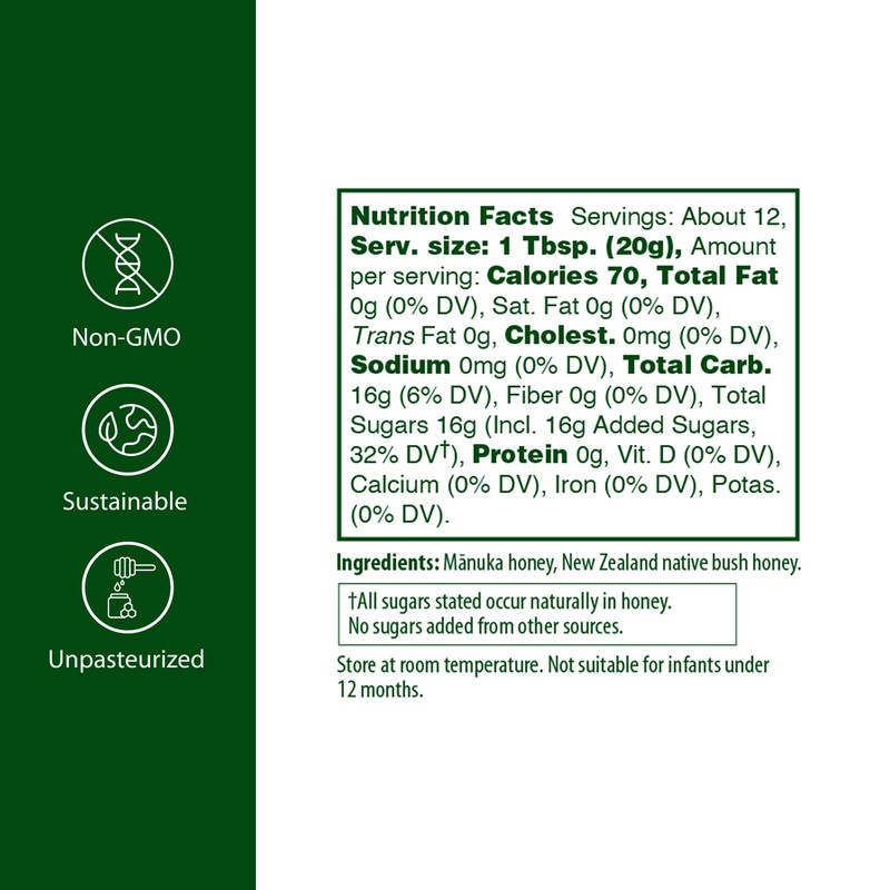 Flora - Mānuka Honey Blend MGO 30+, New Zealand Honey,