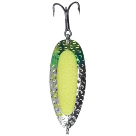 Blue Fox Pixiee Spoon, 1/2-Ounce, Fluorescent Chartreuse UV