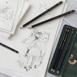 Faber-Castell 115208 Pitt Graphite Matte 8B Black