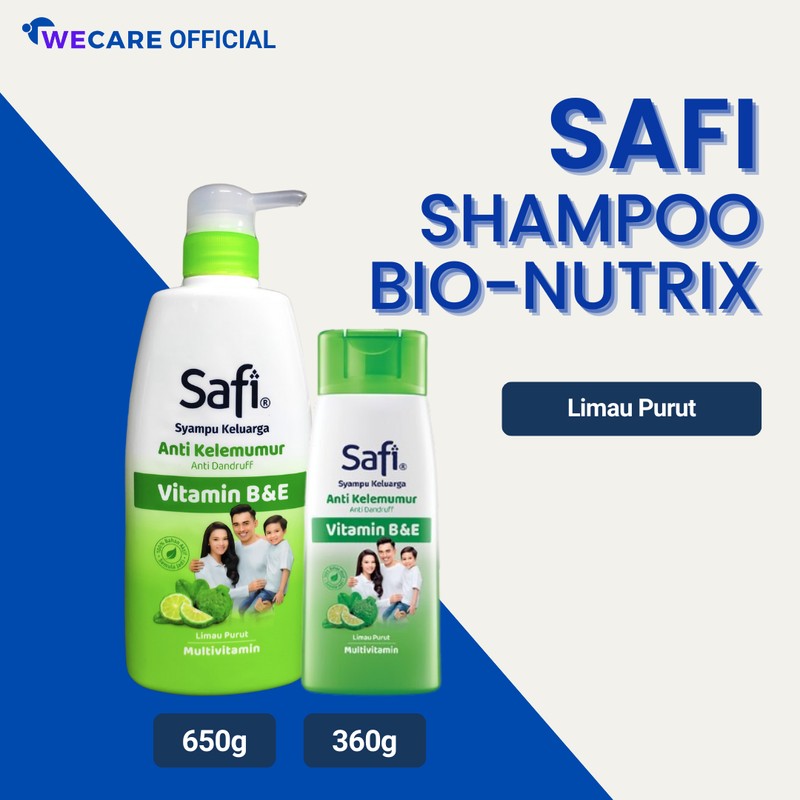 Safi Shampoo Bio-Nutrix (360g / 650g) - (Urang Aring /