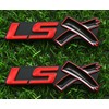 2Pcs LSX Side Rear Lid Boot Trunk 3D Emblem Badge