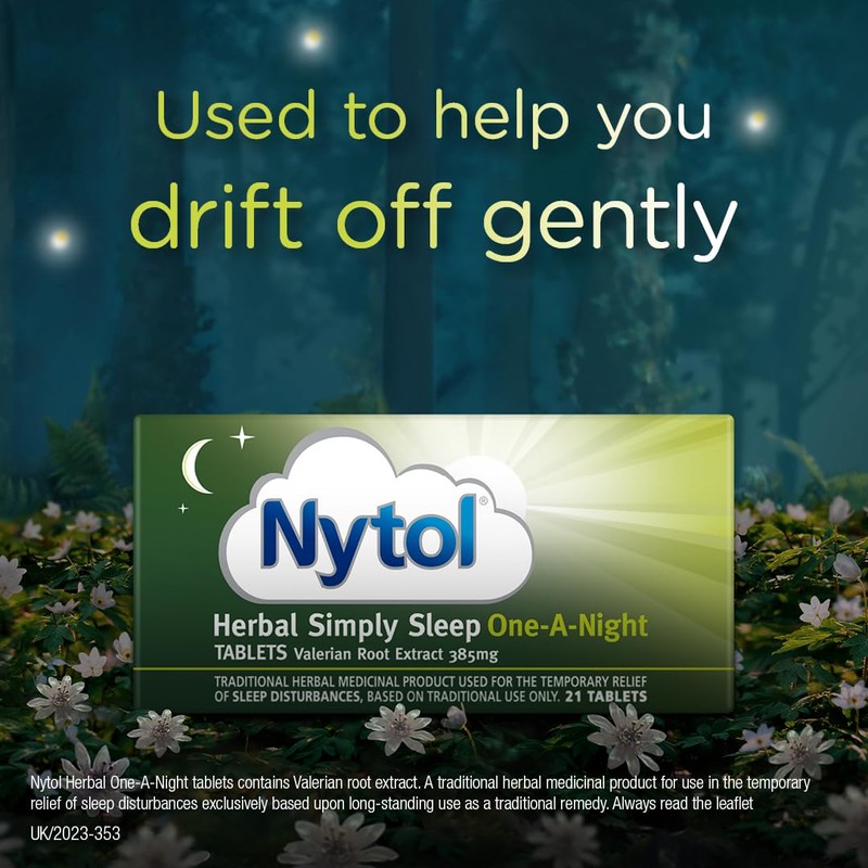 Nytol Herbal Simply Sleep One A Night Tablets - Herbal