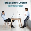 Lifelong 360 Rotating Ergonomic Laptop Stand for Desk, Laptop Riser