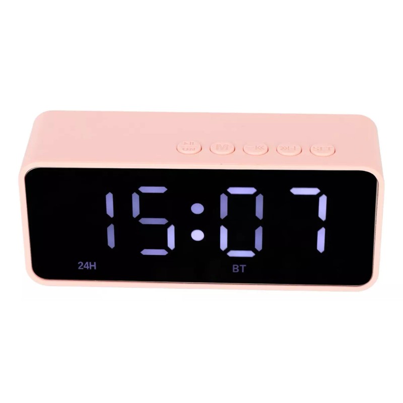 Savefree Reloj Despertador Digital USB Savefree Con Alarma, Bluetooth, Radio