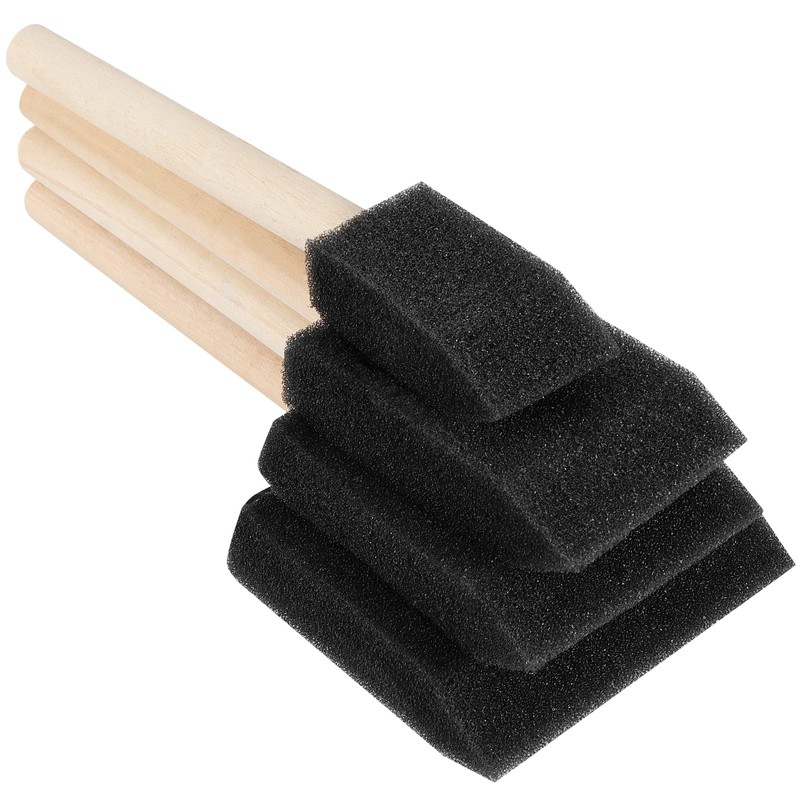 JOIKIT 40 Pack 4 Sizes Foam Paint Brush, Sponge Foam