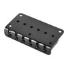 6 String Guitar Bridge Replacement Zinc Alloy Electric Guitar Saddle